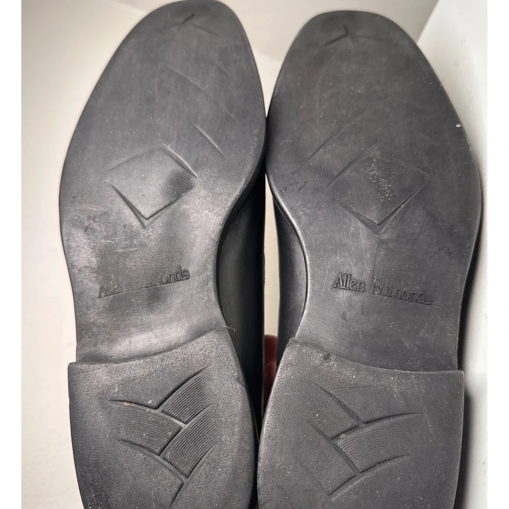 Allen Edmonds‎ Georgetown Black Leather Penny Loafers Mens 10D Made USA